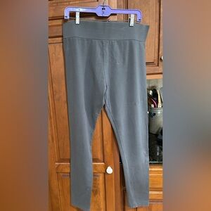 LOGO by Lori Goldstein Charcoal Joggers